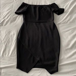 Olive Tree Bodycon Strapless LBD